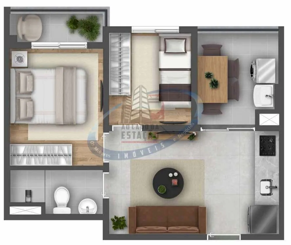 Apartamento, 2 quartos, 36 m² - Foto 11
