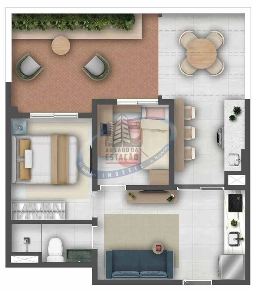 Apartamento, 2 quartos, 36 m² - Foto 12