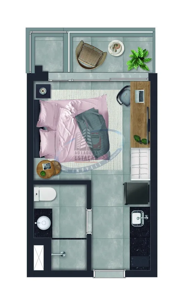 Apartamento, 1 quarto, 20 m² - Foto 11