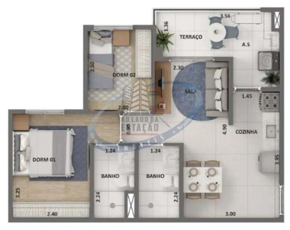 Apartamento, 1 quarto, 28 m² - Foto 8