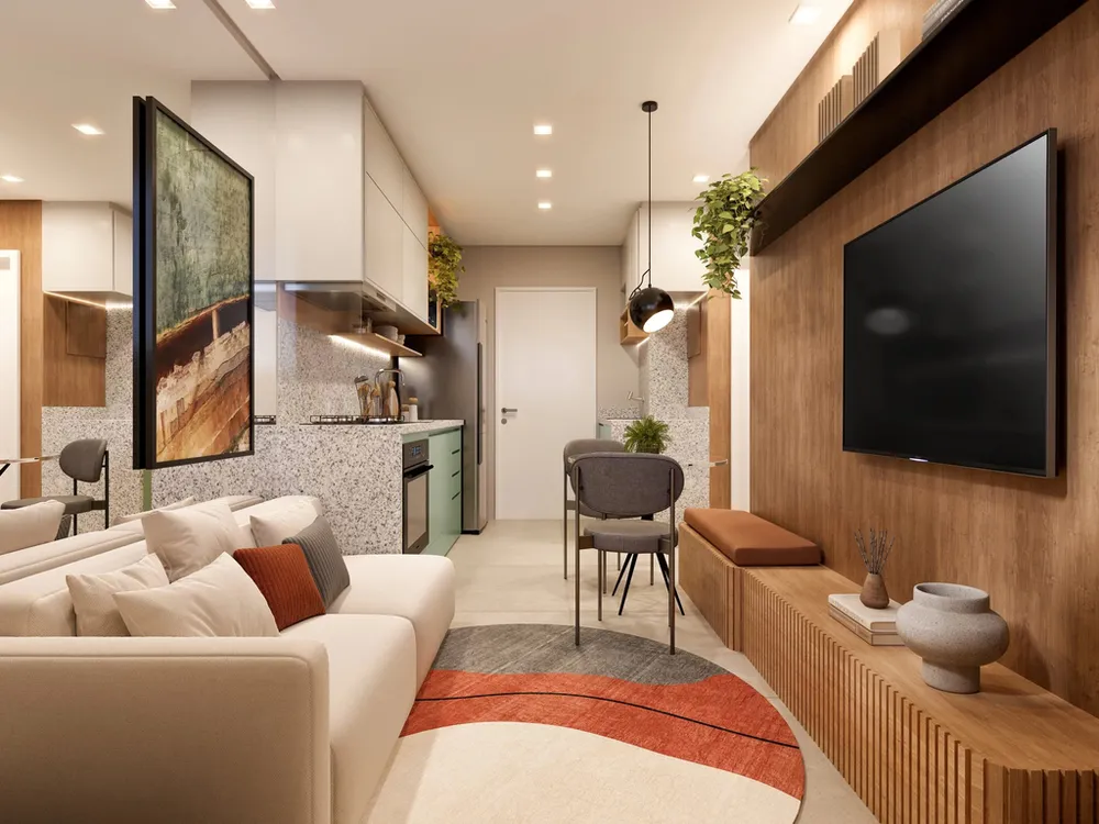 Apartamento, 3 quartos, 51 m² - Foto 2