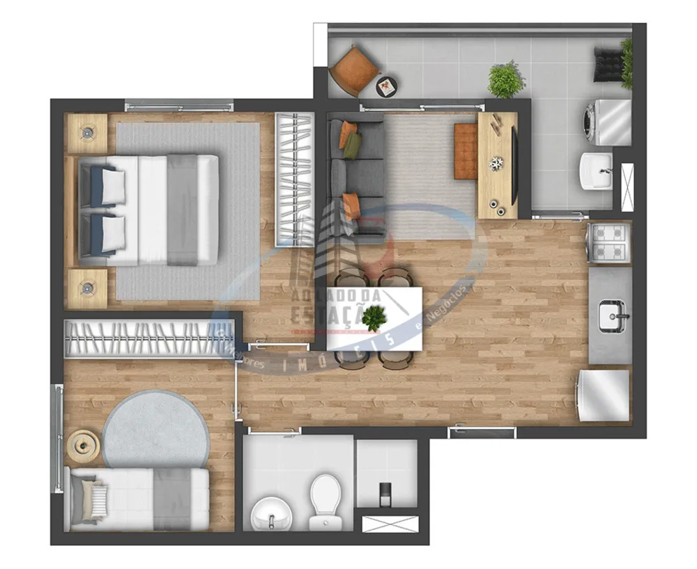 Apartamento, 2 quartos, 56 m² - Foto 12