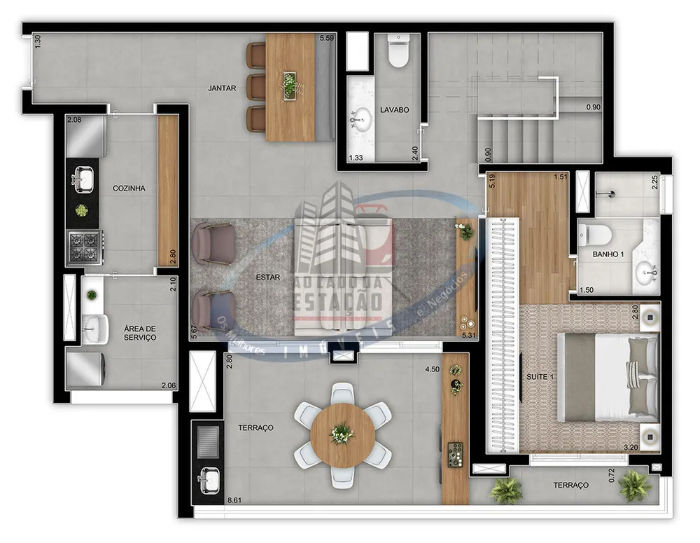Apartamento, 2 quartos, 76 m² - Foto 8