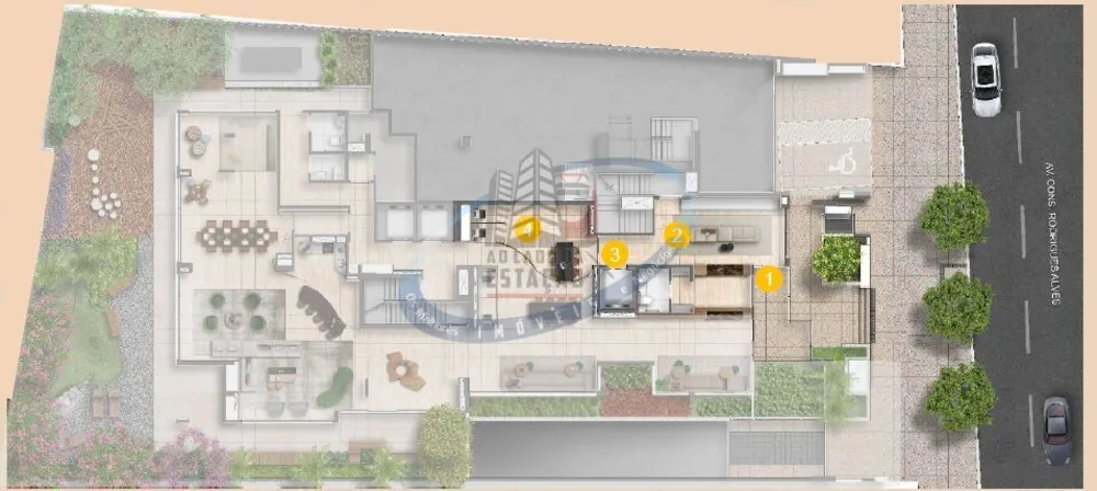 Apartamento, 1 quarto, 19 m² - Foto 1