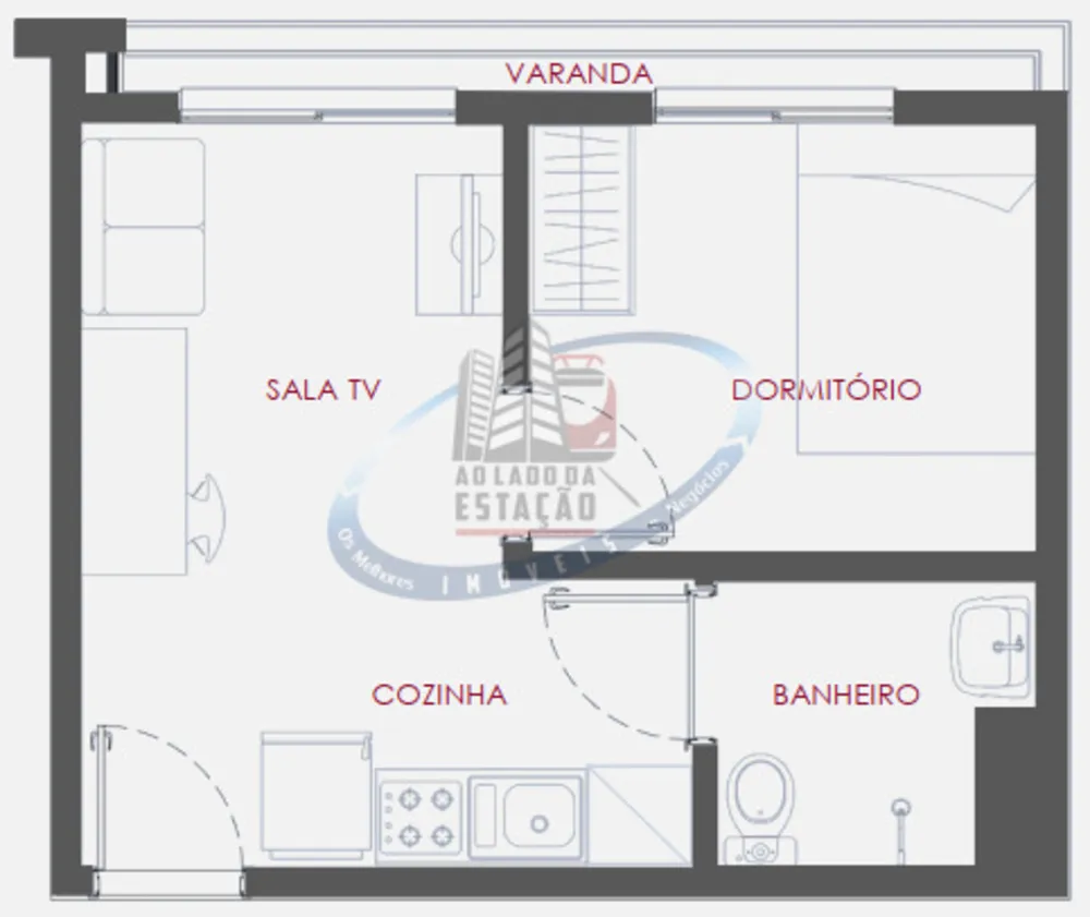 Apartamento, 1 quarto, 27 m² - Foto 5