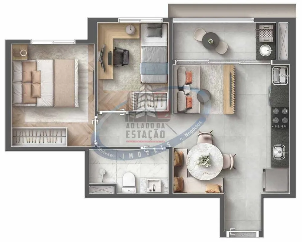Apartamento, 2 quartos, 38 m² - Foto 10