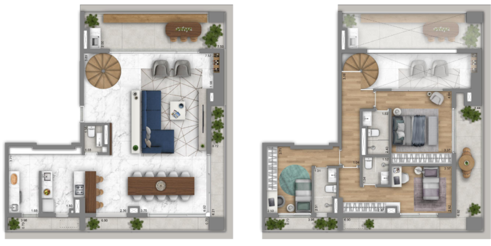 Apartamento à venda com 2 quartos, 75m² - Foto 23