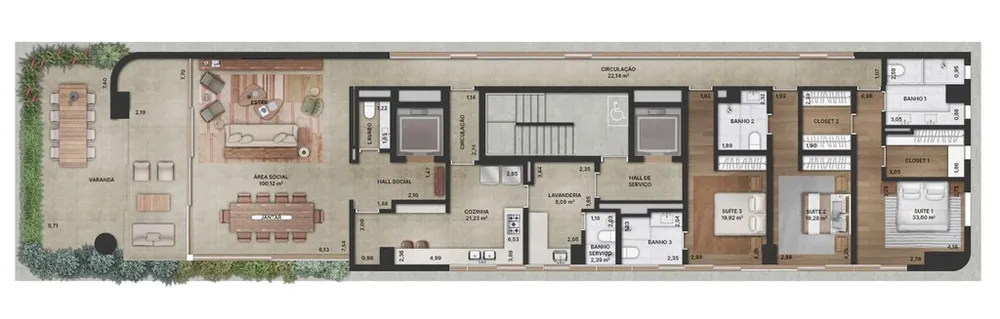 Apartamento, 3 quartos, 277 m² - Foto 5