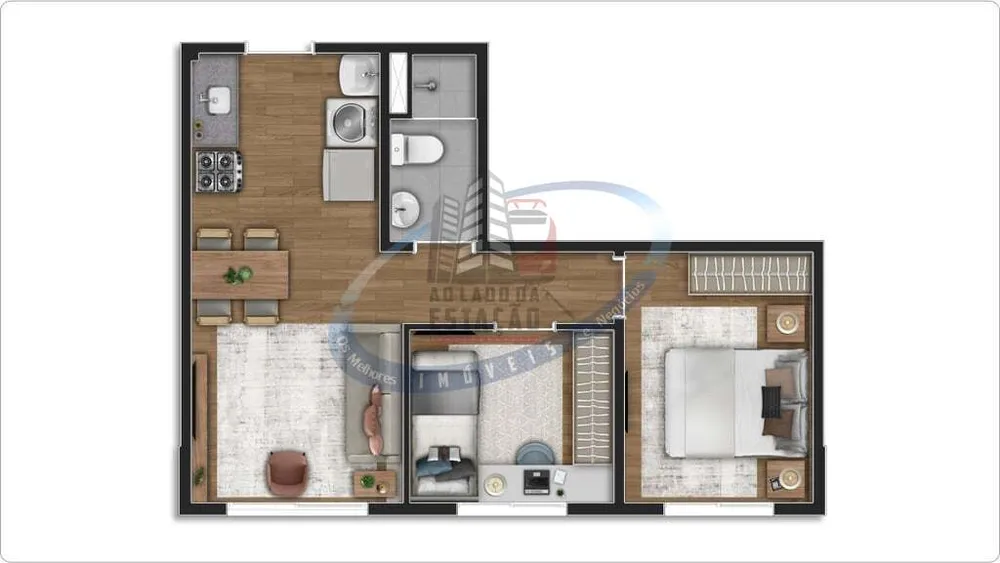 Apartamento, 2 quartos, 37 m² - Foto 8
