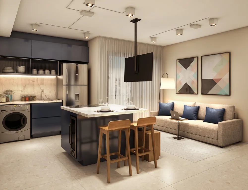 Apartamento, 2 quartos, 37 m² - Foto 8