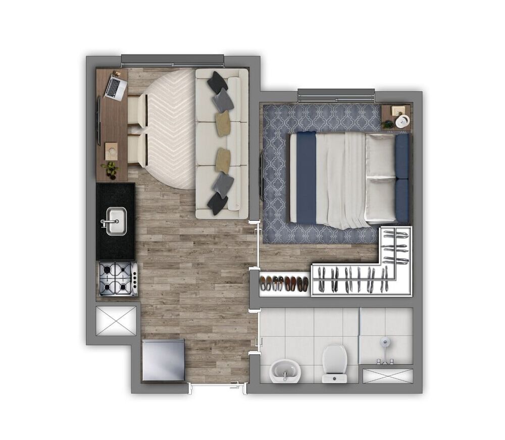 Apartamento, 2 quartos, 60 m² - Foto 15