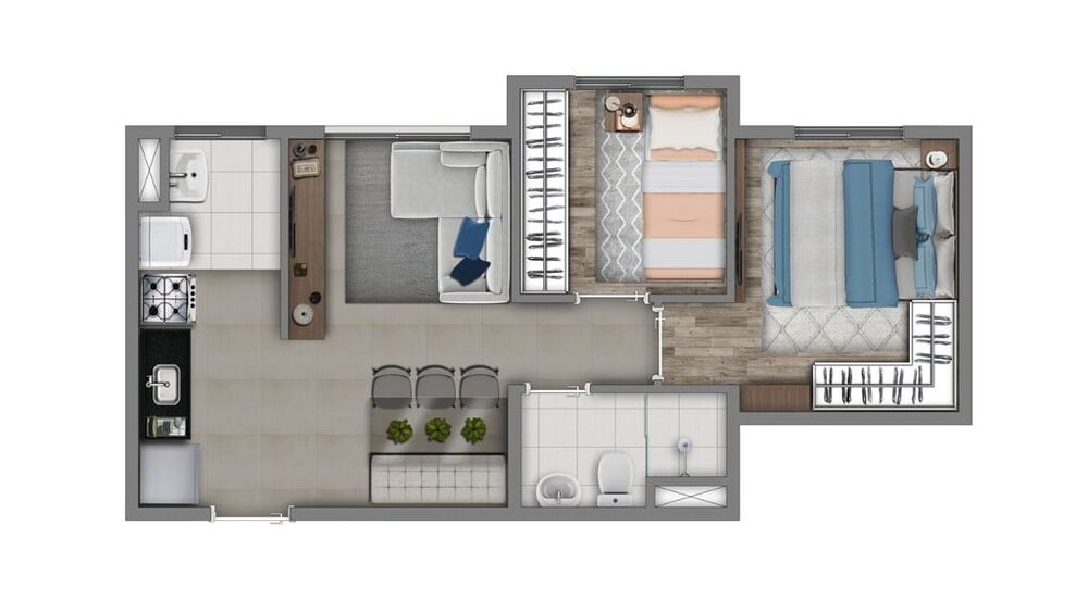 Apartamento, 2 quartos, 60 m² - Foto 18