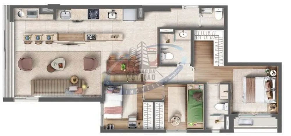 Apartamento, 3 quartos, 87 m² - Foto 8