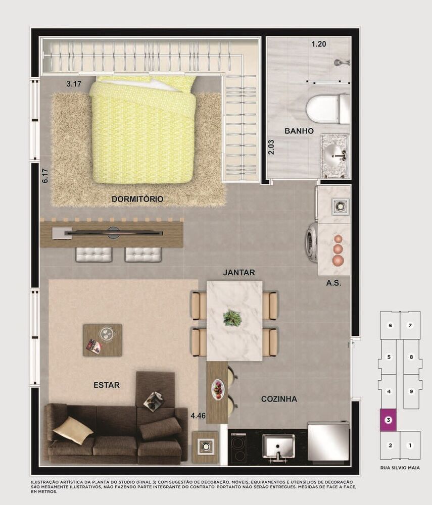 Apartamento, 2 quartos, 47 m² - Foto 14