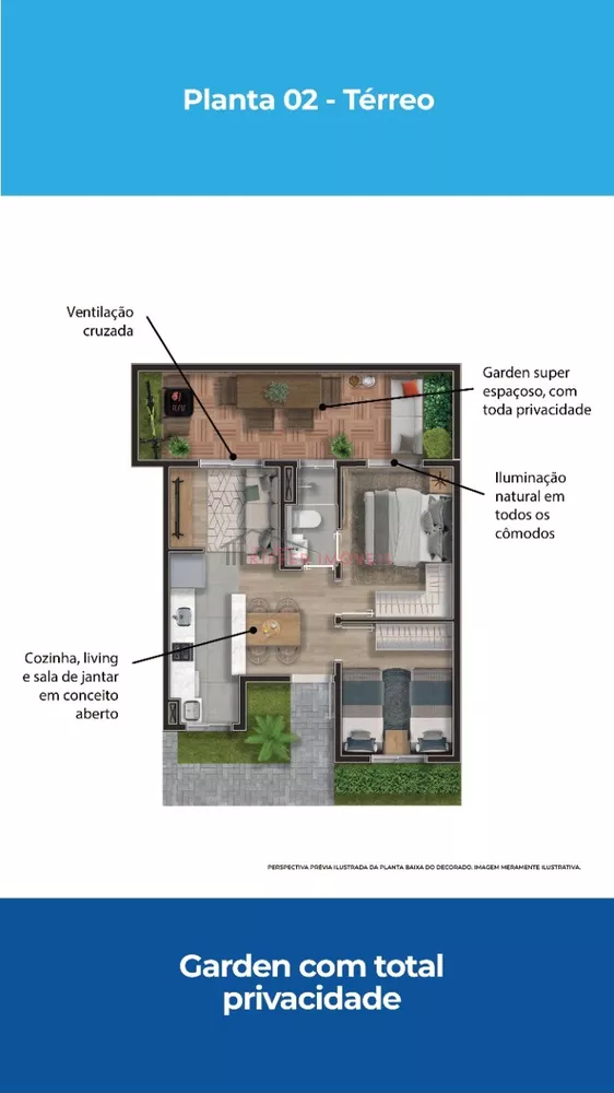 Casa de Condomínio, 2 quartos - Foto 5
