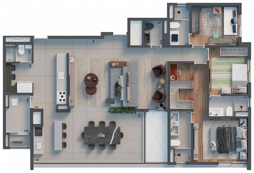 Apartamento à venda com 4 quartos, 147m² - Foto 11