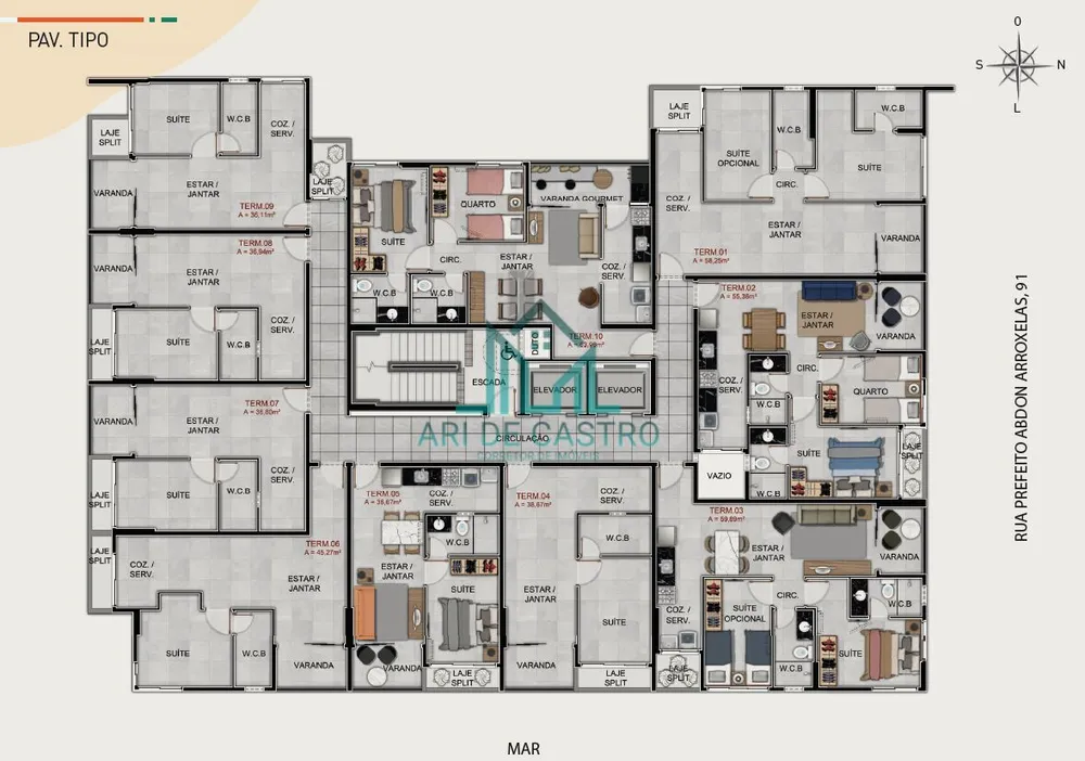 Apartamento, 1 quarto, 37 m² - Foto 15