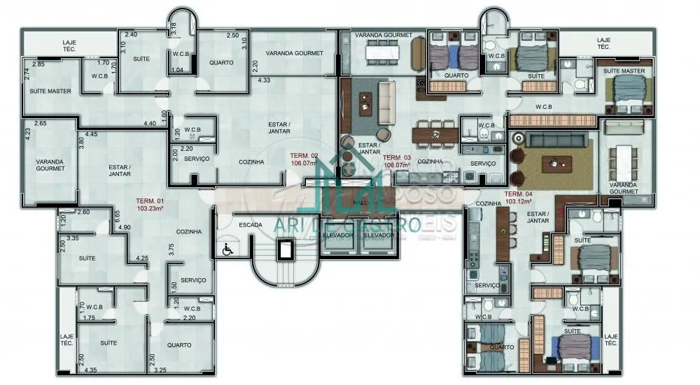 Apartamento, 2 quartos, 68 m² - Foto 14