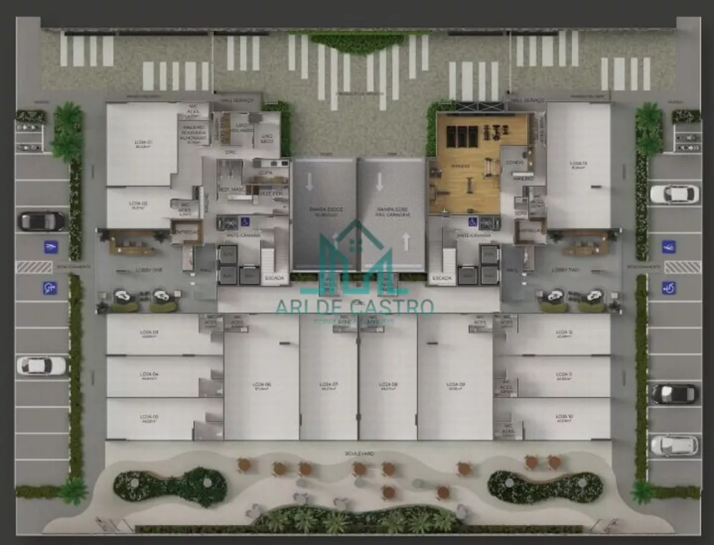 Apartamento, 1 quarto, 46 m² - Foto 19