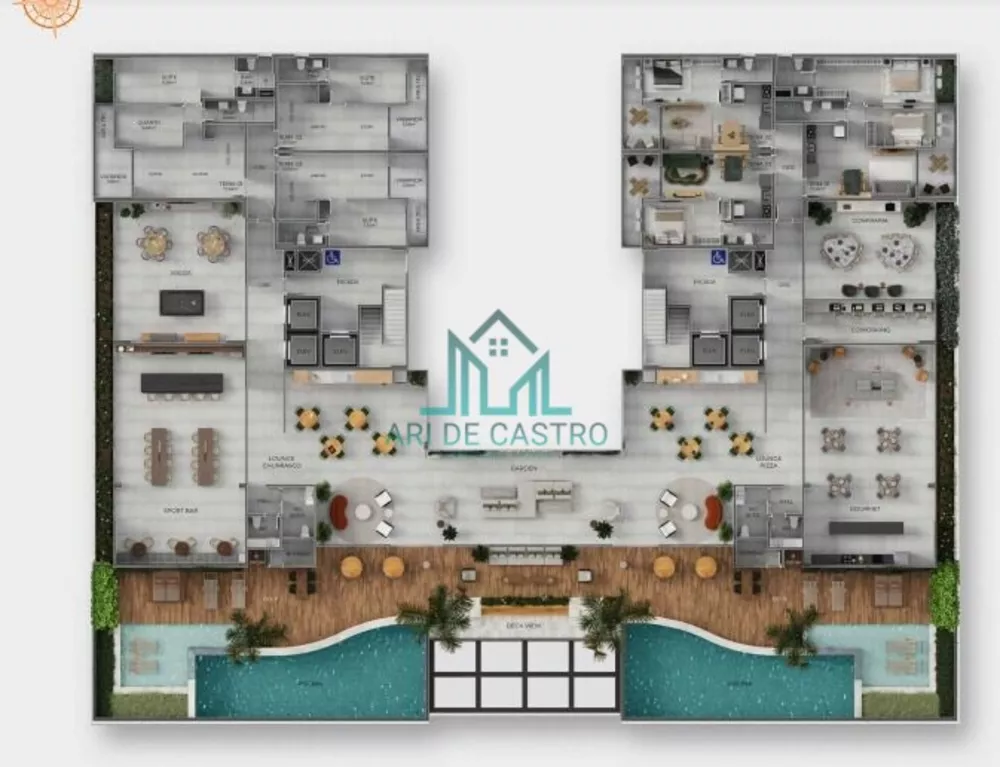 Apartamento, 1 quarto, 46 m² - Foto 20