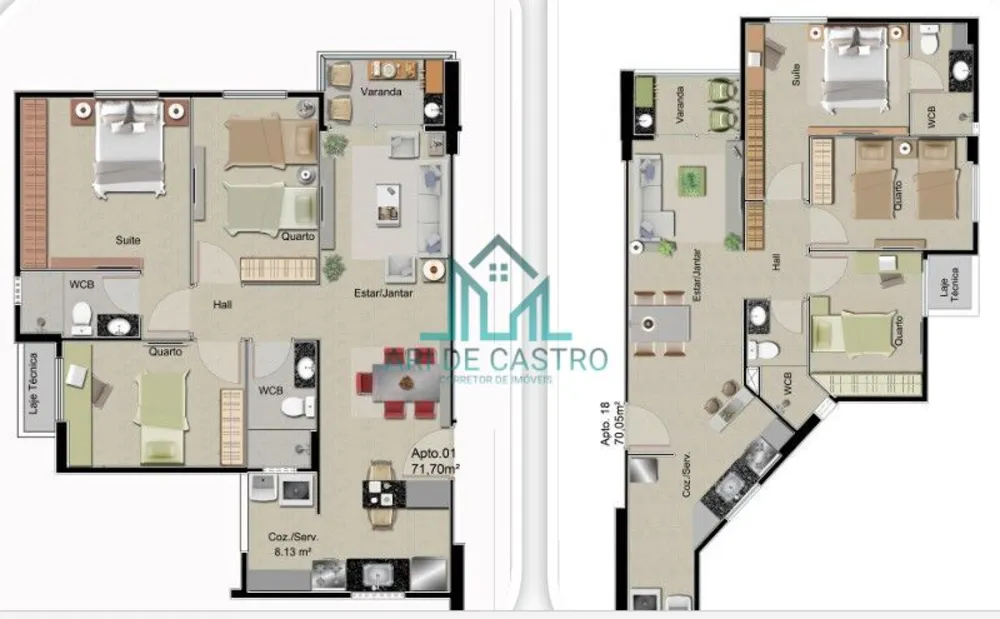 Apartamento, 1 quarto, 38 m² - Foto 10
