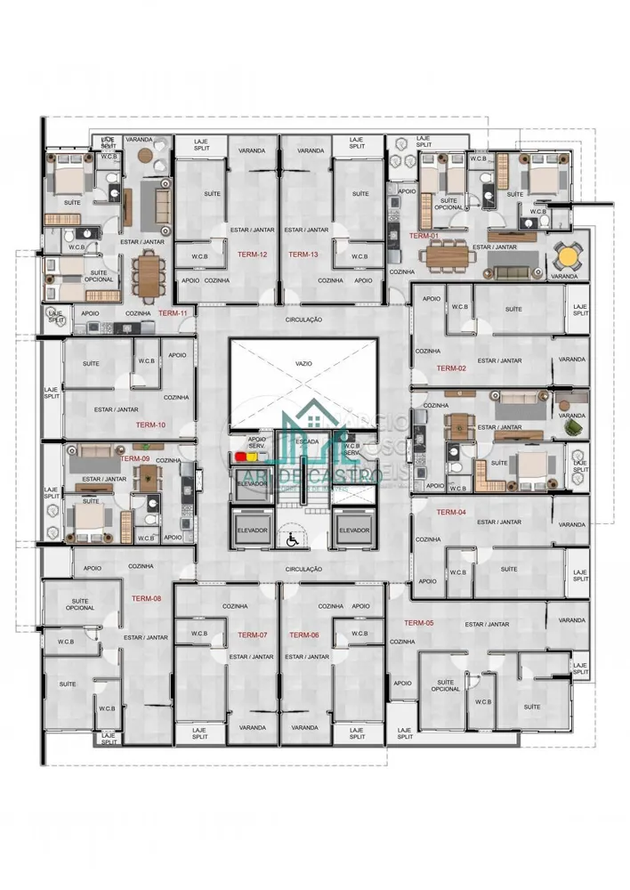 Apartamento, 1 quarto, 45 m² - Foto 16