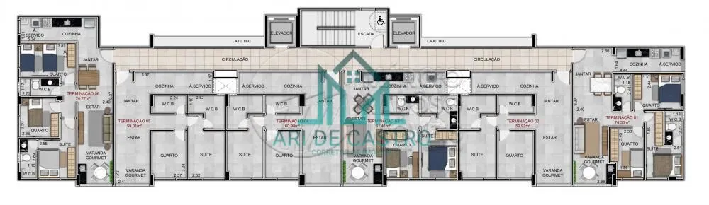 Apartamento, 2 quartos, 59 m² - Foto 14
