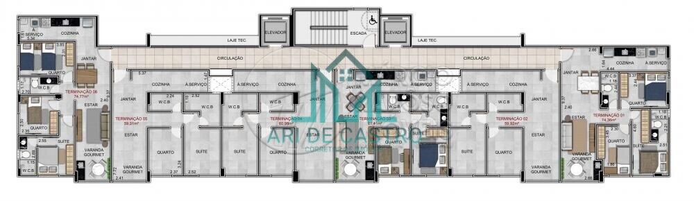 Apartamento, 3 quartos, 74 m² - Foto 11