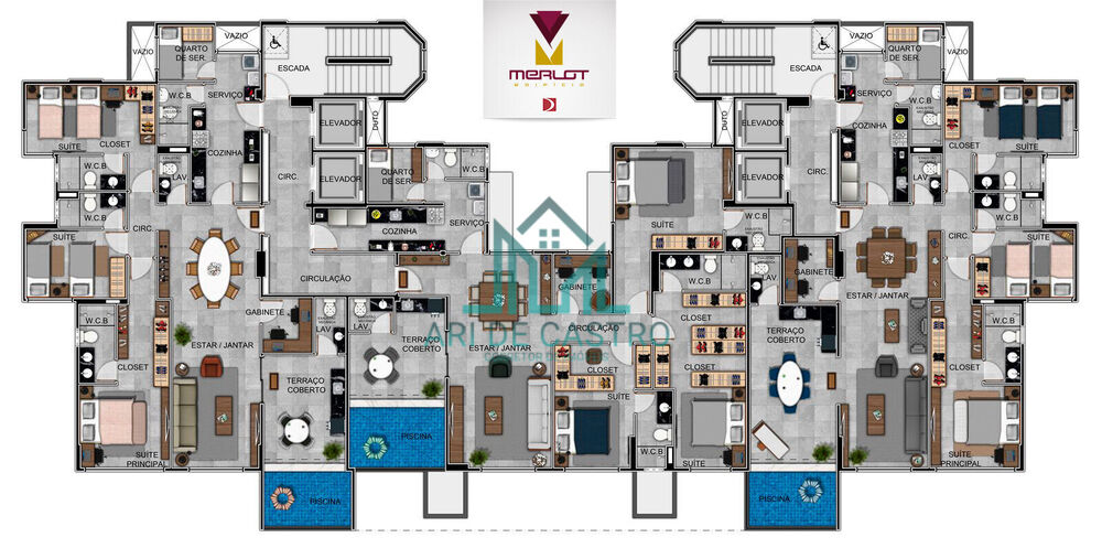 Apartamento, 3 quartos, 119 m² - Foto 36