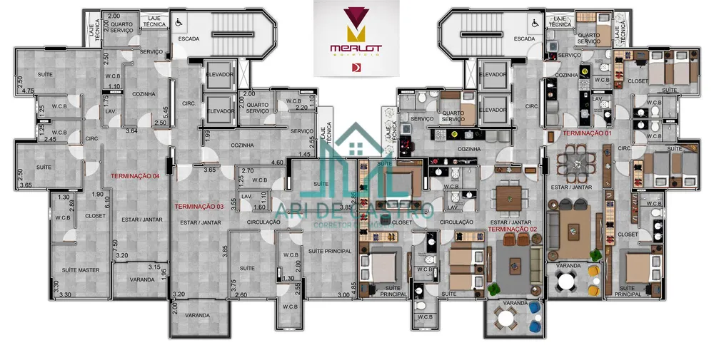 Apartamento, 3 quartos, 119 m² - Foto 46