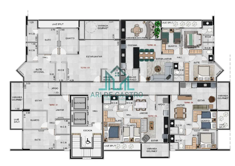 Apartamento, 2 quartos, 63 m² - Foto 3