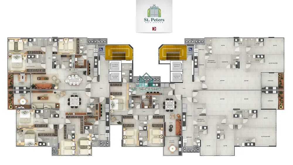 Apartamento, 3 quartos, 136 m² - Foto 18