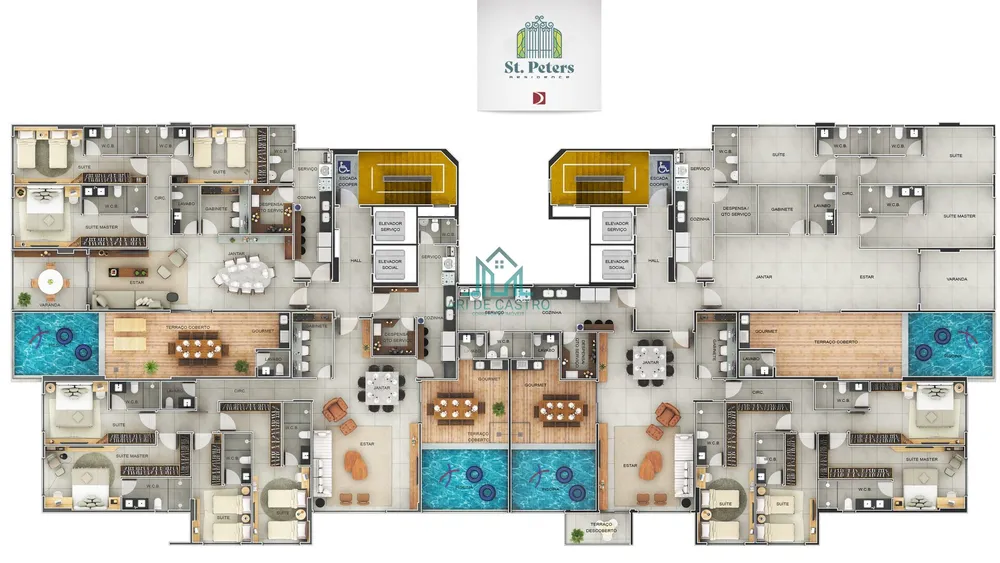 Apartamento, 3 quartos, 136 m² - Foto 15