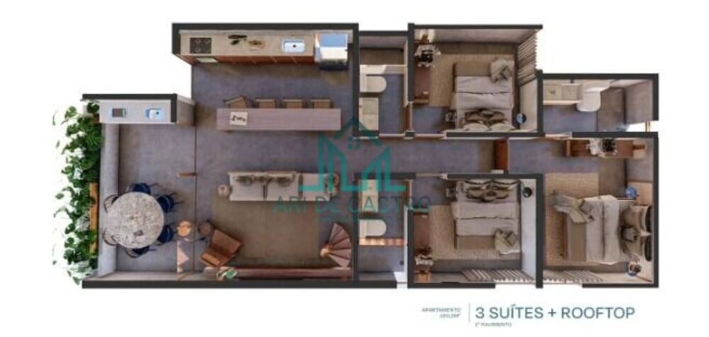 Apartamento, 2 quartos, 123 m² - Foto 8