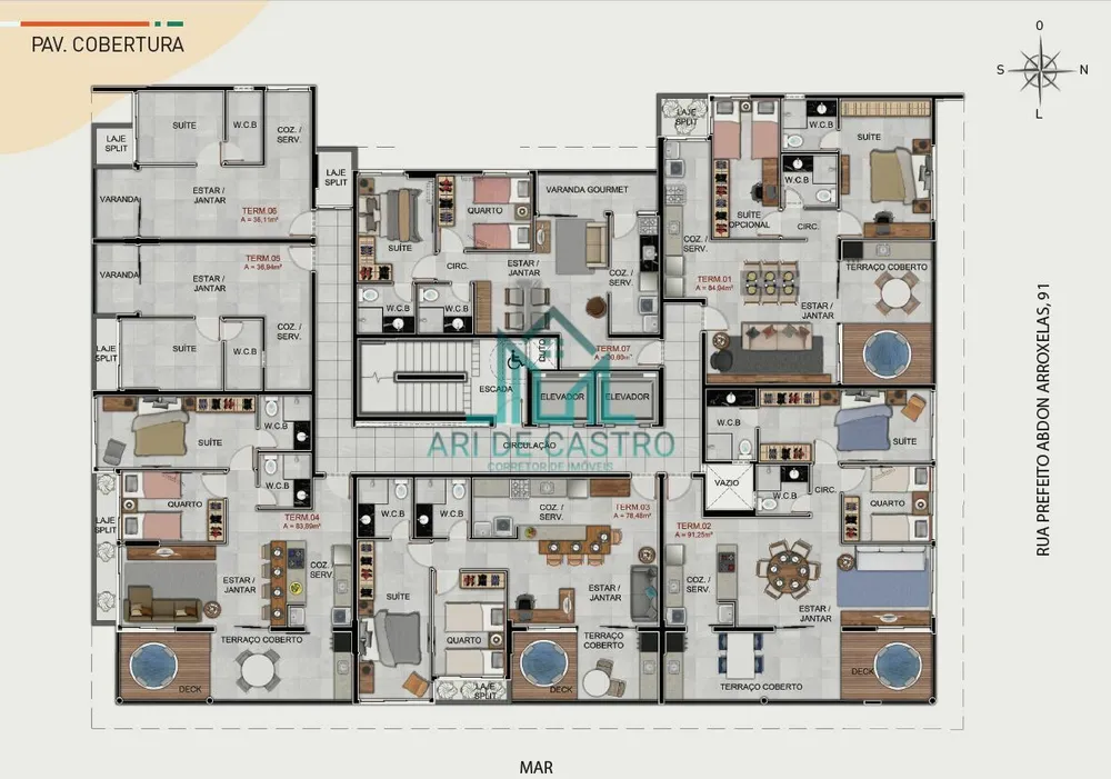 Apartamento, 2 quartos, 56 m² - Foto 3