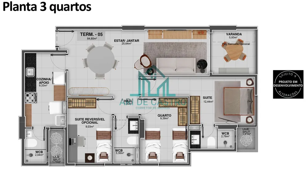 Apartamento, 2 quartos, 60 m² - Foto 16
