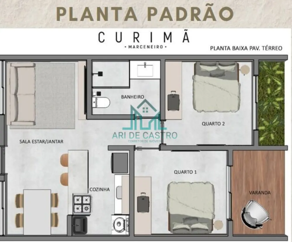 Apartamento, 2 quartos, 53 m² - Foto 14