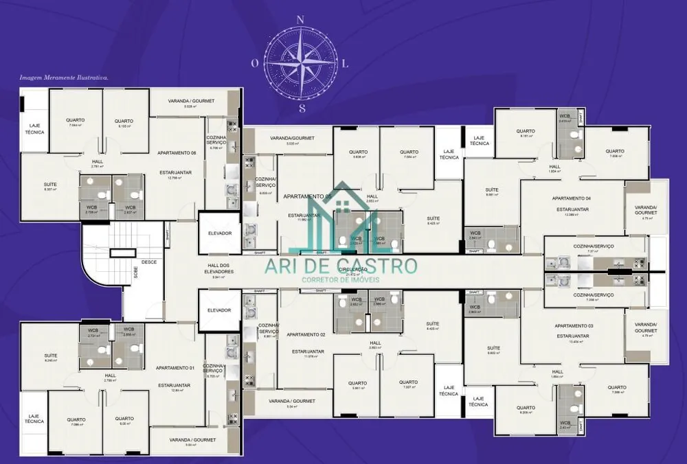 Apartamento, 3 quartos, 63 m² - Foto 11