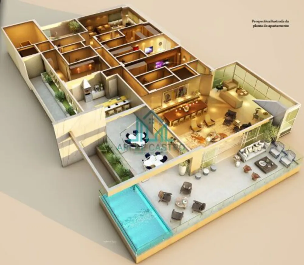 Apartamento, 4 quartos, 413 m² - Foto 4