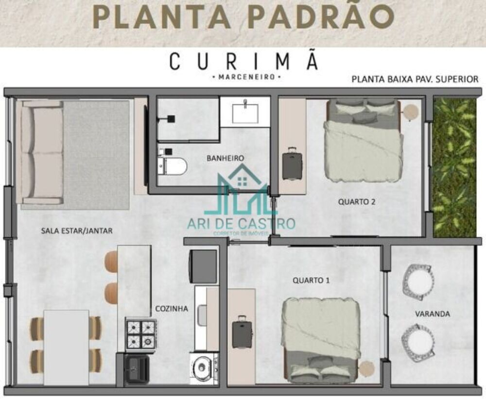 Apartamento, 2 quartos, 52 m² - Foto 10
