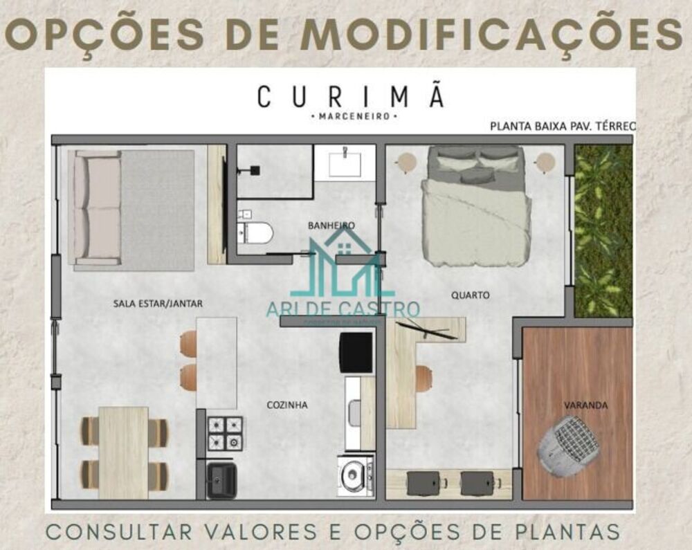 Apartamento à venda com 2 quartos, 52m² - Foto 7