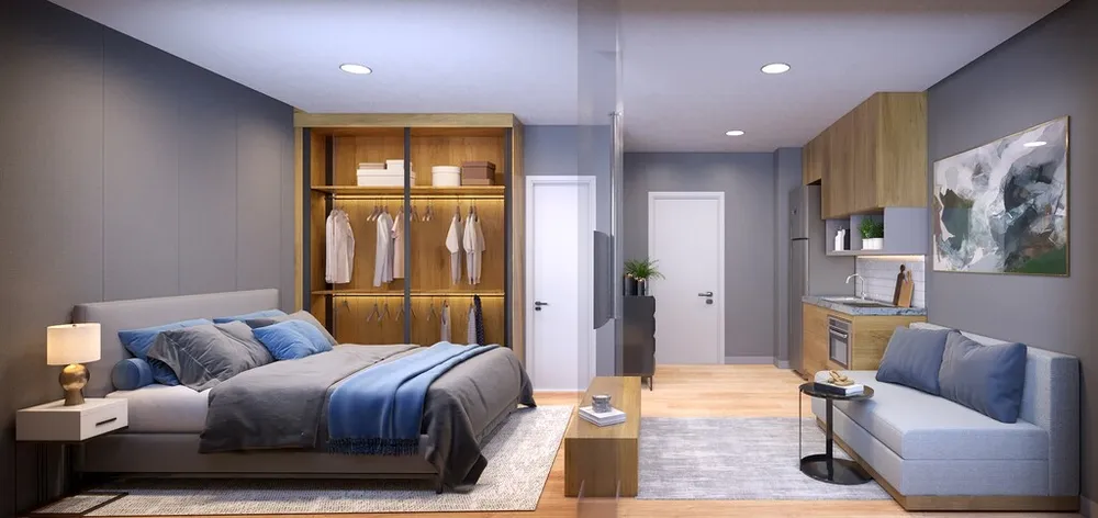 Apartamento, 1 quarto, 25 m² - Foto 2