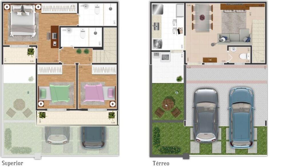 Casa, 3 quartos, 100 m² - Foto 15