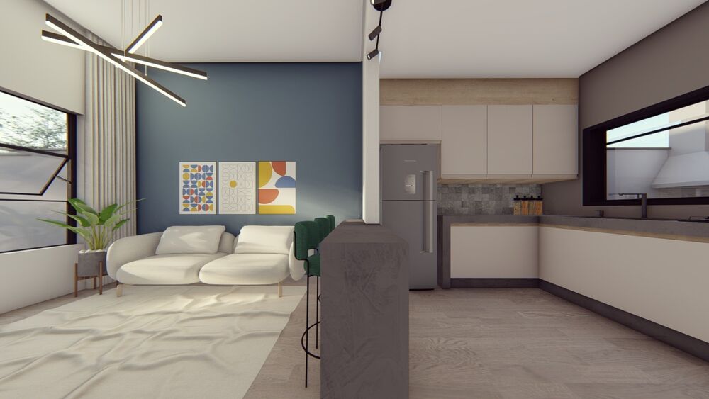 Casa, 2 quartos, 60 m² - Foto 3