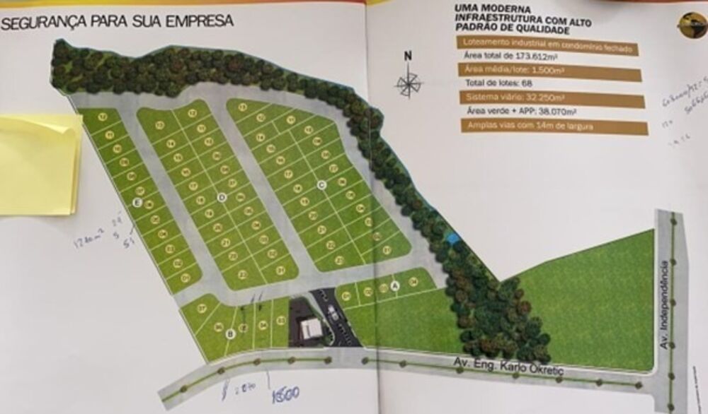 Loteamento e Condomínio, 2068 m² - Foto 3