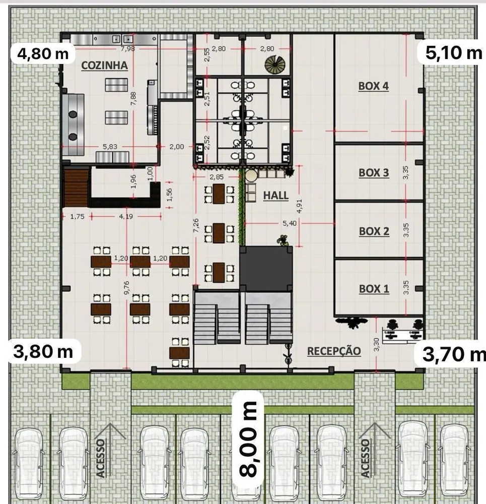 Depósito-Galpão, 430 m² - Foto 7