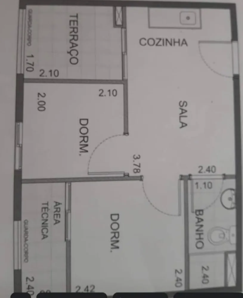 Apartamento, 2 quartos, 31 m² - Foto 4
