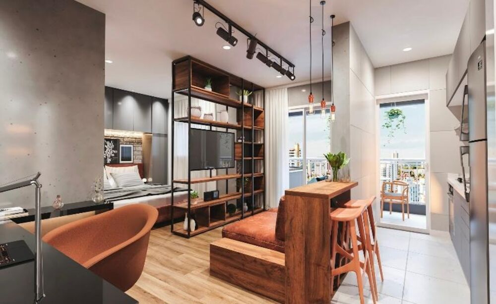 Apartamento, 1 quarto, 39 m² - Foto 1