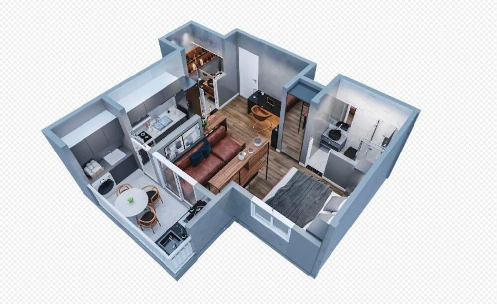 Apartamento, 1 quarto, 39 m² - Foto 2