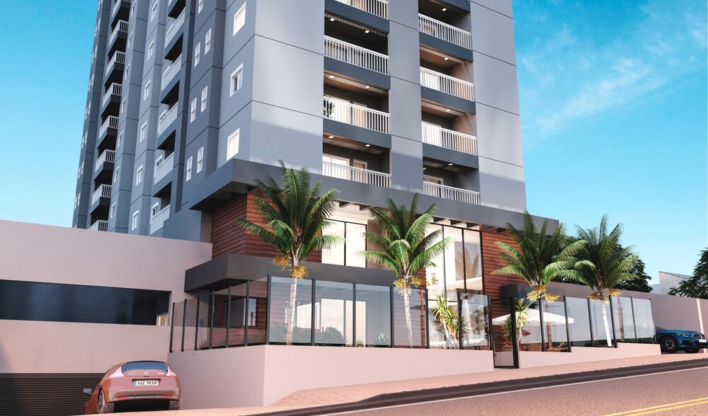 Apartamento à venda com 1 quarto, 39m² - Foto 1